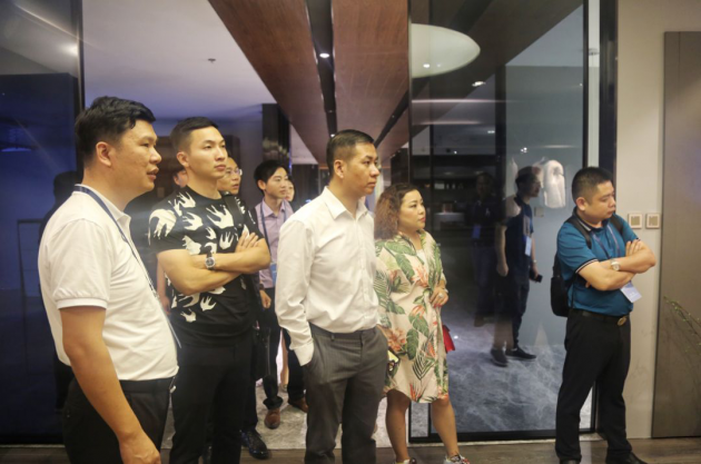 深圳民营企业家40余人到少海汇考察，开展深层次交流对话(图1)