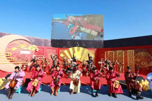 金秋喜开镰，丰收福临门  中粮福临门金田面粉新品发布会开幕(图1)